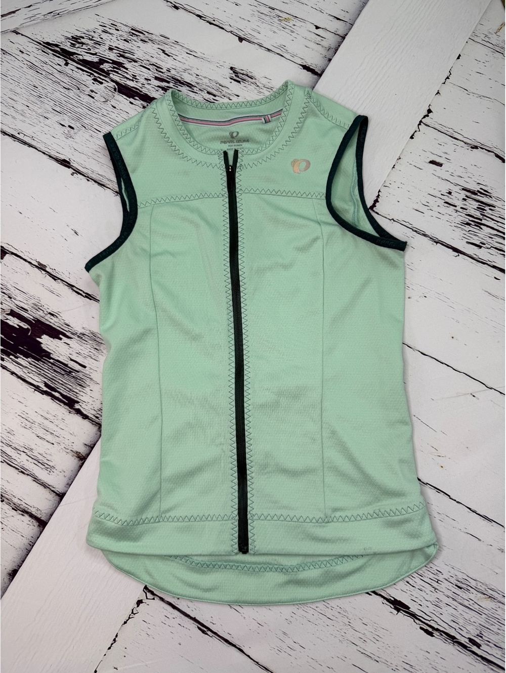 Pearl Izumi Women XS Elite Escape Sleeveless Road Cycling Bike Jersey Green